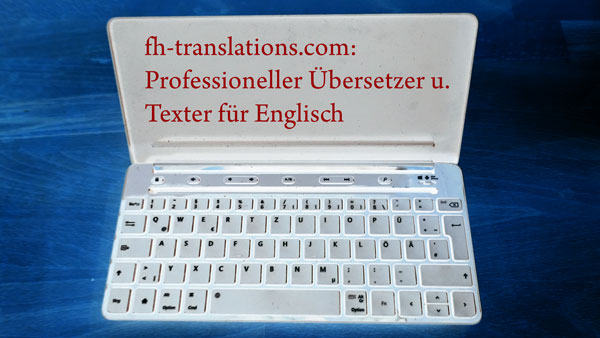 Texte auf Englisch kaufen